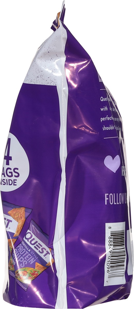 slide 7 of 9, Quest Protein Chips, Loaded Taco Flavor, Tortilla Style, 8 oz