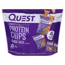 Quest Protein Chips, Loaded Taco Flavor, Tortilla Style