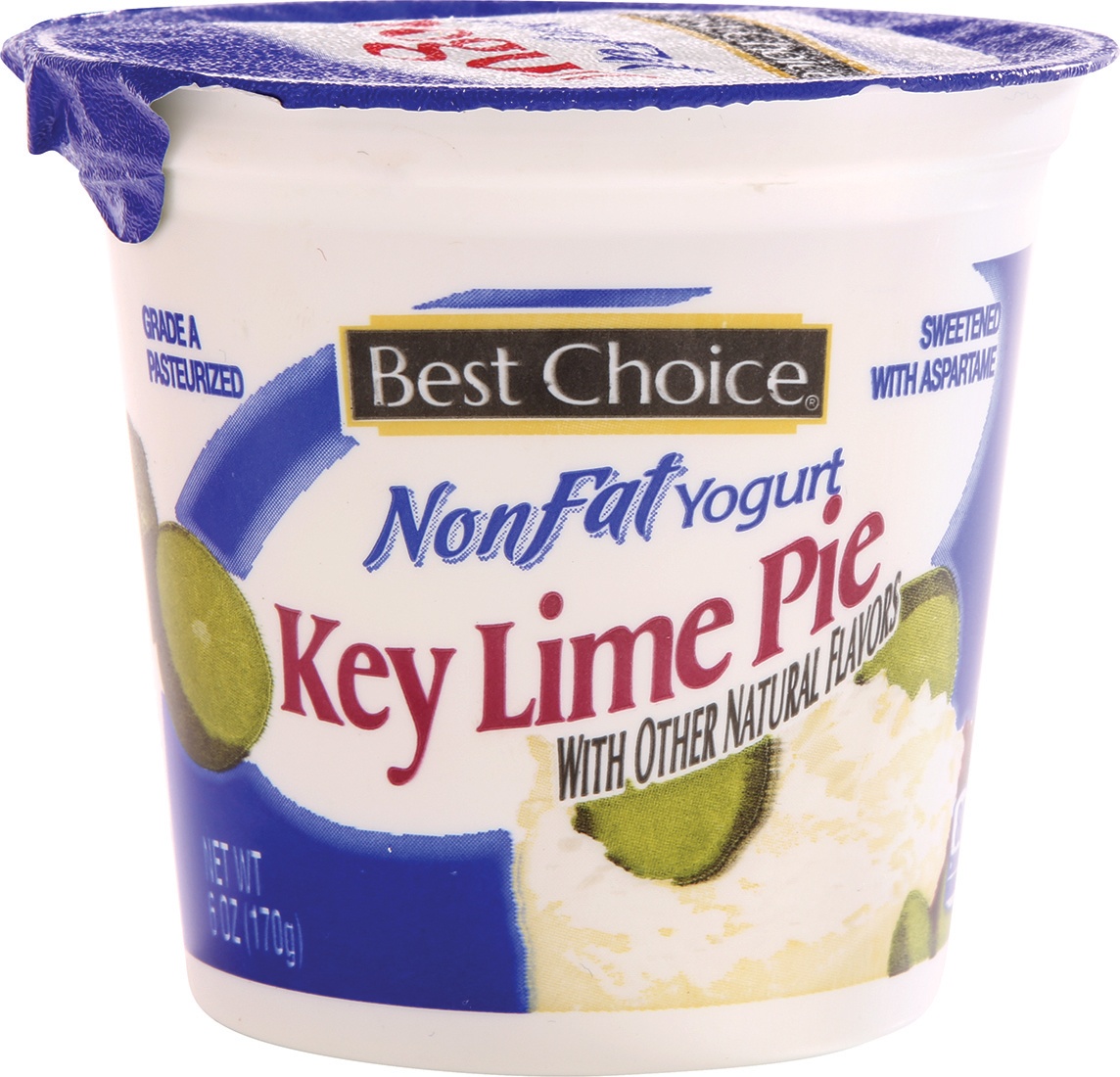 slide 1 of 1, Best Choice Light Key Lime Pie Yogurt, 6 oz