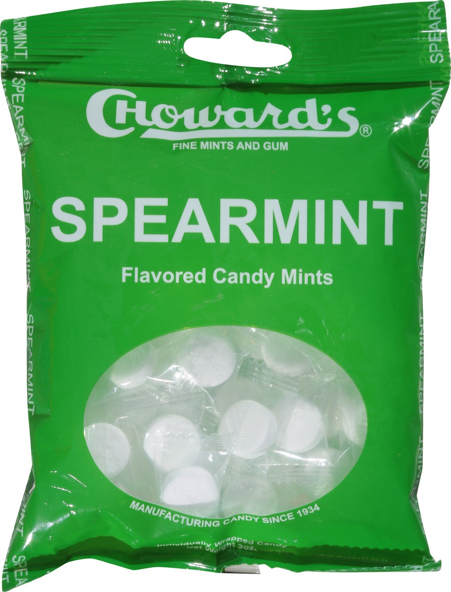 slide 9 of 13, C. Howard's Spearmint Candy Mints 3 oz, 3 oz