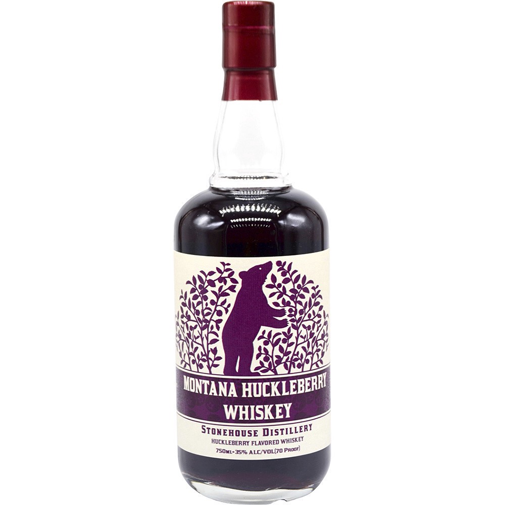 slide 1 of 1, Montana Huckleberry Whiskey Stonehouse Montana Huckleberry, 750 ml