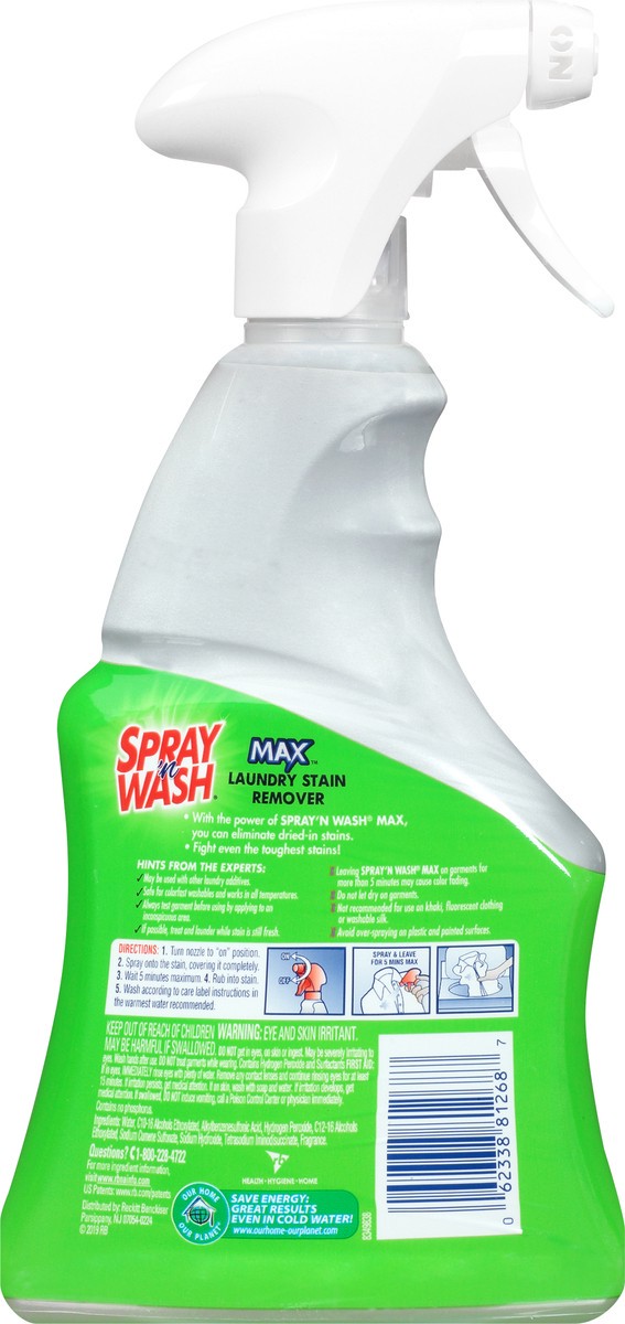 slide 5 of 11, Spray 'N Wash Max Laundry Stain Remover, 16 Ounce, 16 oz