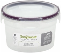 slide 1 of 1, Snapware Total Solution Plastic Food Storage, 1 ct