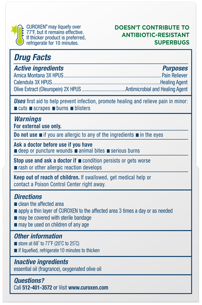 slide 2 of 4, CUROXEN Pain Relief.5Z, 0.5 oz