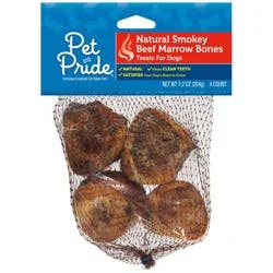 Pet Pride Natural Smokey Beef Marrow Bone Dog Treats