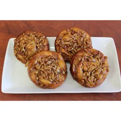 Cub Bakery 4 Ct Danish Rolls Caramel & Pecans, 1 Each