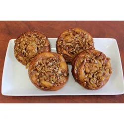 Cub Bakery 4 Ct Danish Rolls Caramel & Pecans, 1 Each