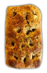 Izzio Artisan Bakery Rosemary Focaccia With Olive Oil And Sea Salt