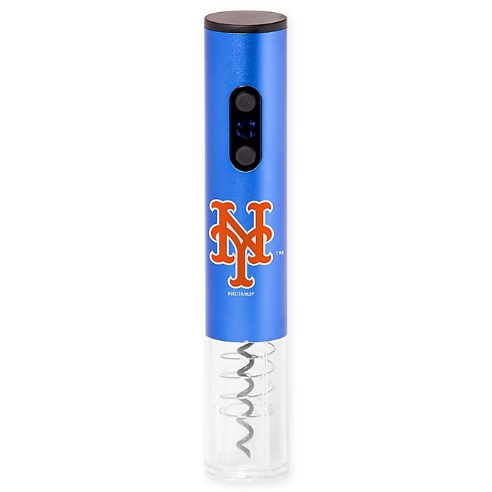 slide 1 of 1, MLB New York Mets Electric Wine Bottle Opener, 1 ct