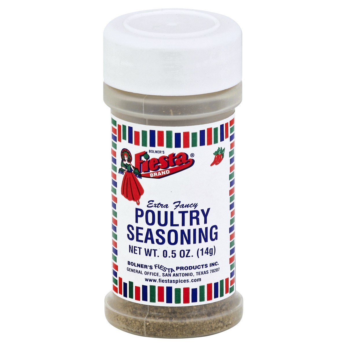 slide 2 of 3, Fiesta Poultry Seasoning 0.5 oz, 0.5 oz