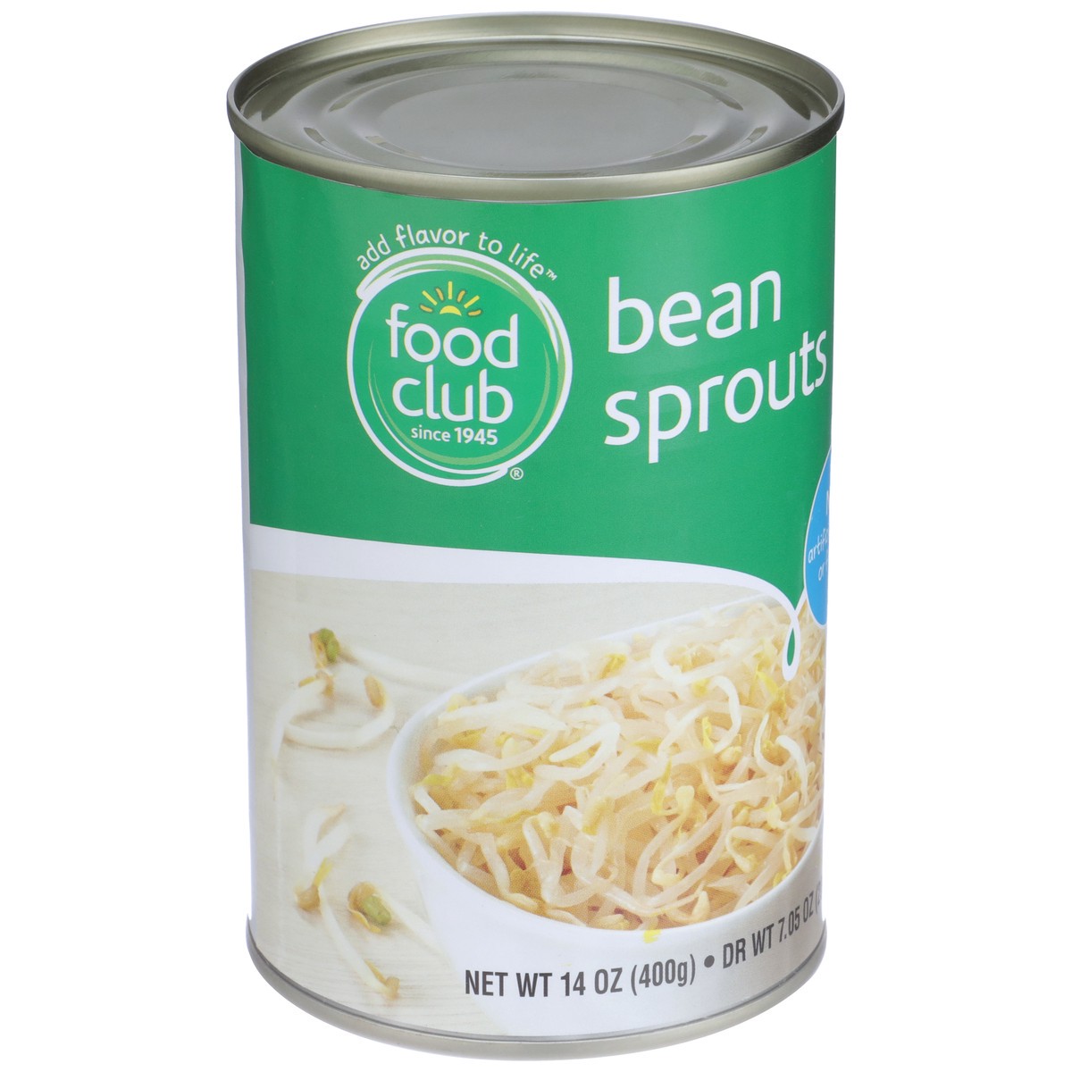 slide 2 of 9, Food Club Bean Sprouts, 14 oz