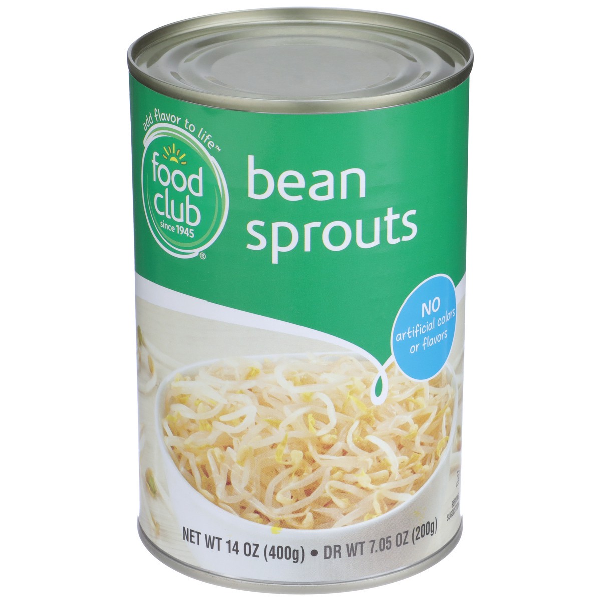 slide 3 of 9, Food Club Bean Sprouts, 14 oz