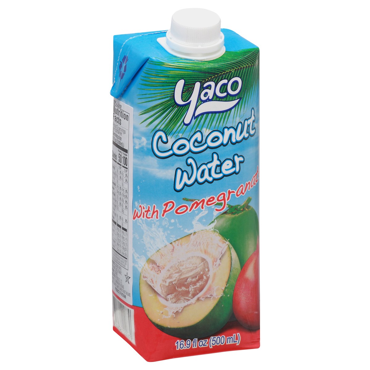 slide 3 of 11, Yaco Coconut Water with Pomegranate 16.9 fl oz, 16.9 oz
