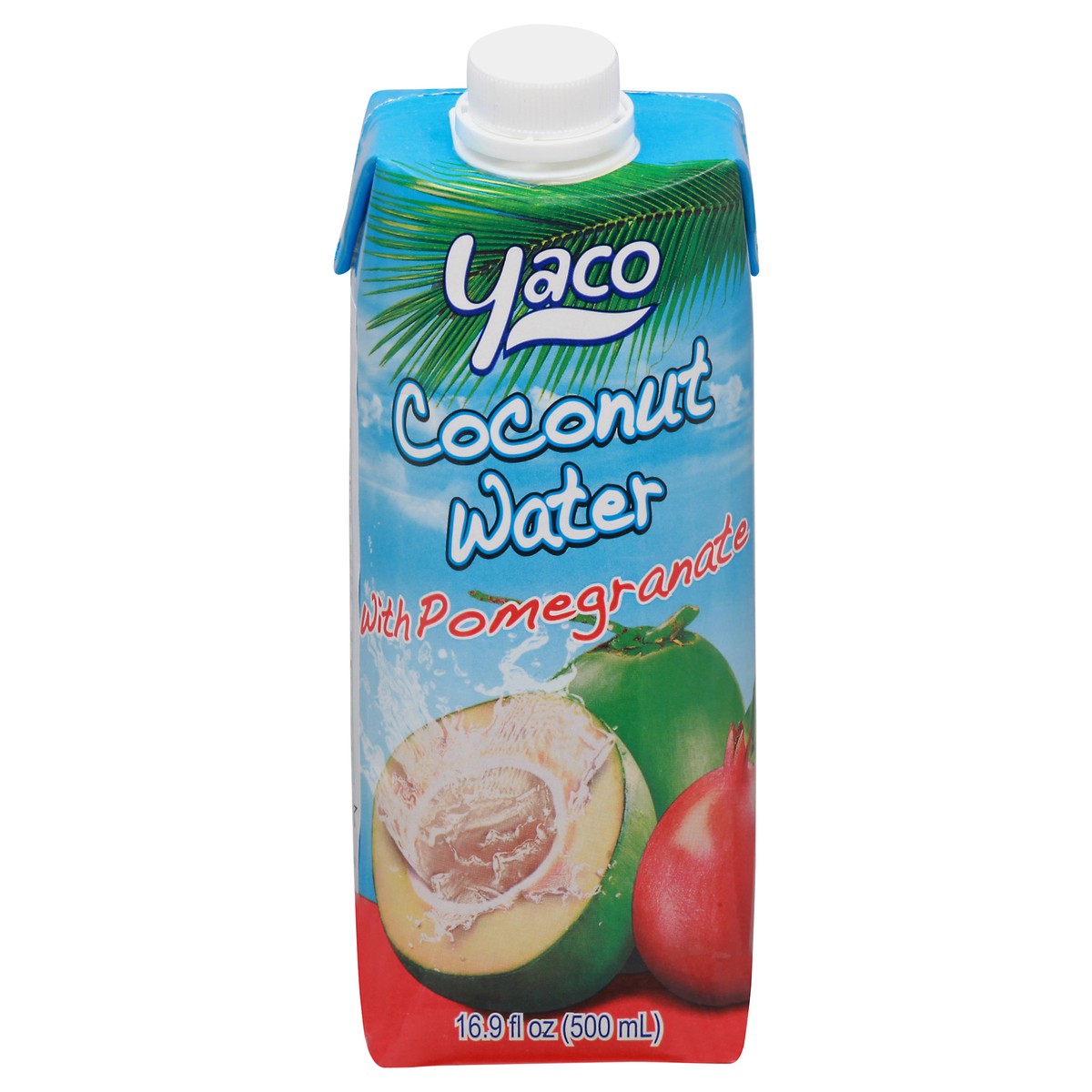 slide 1 of 11, Yaco Coconut Water with Pomegranate 16.9 fl oz, 16.9 oz