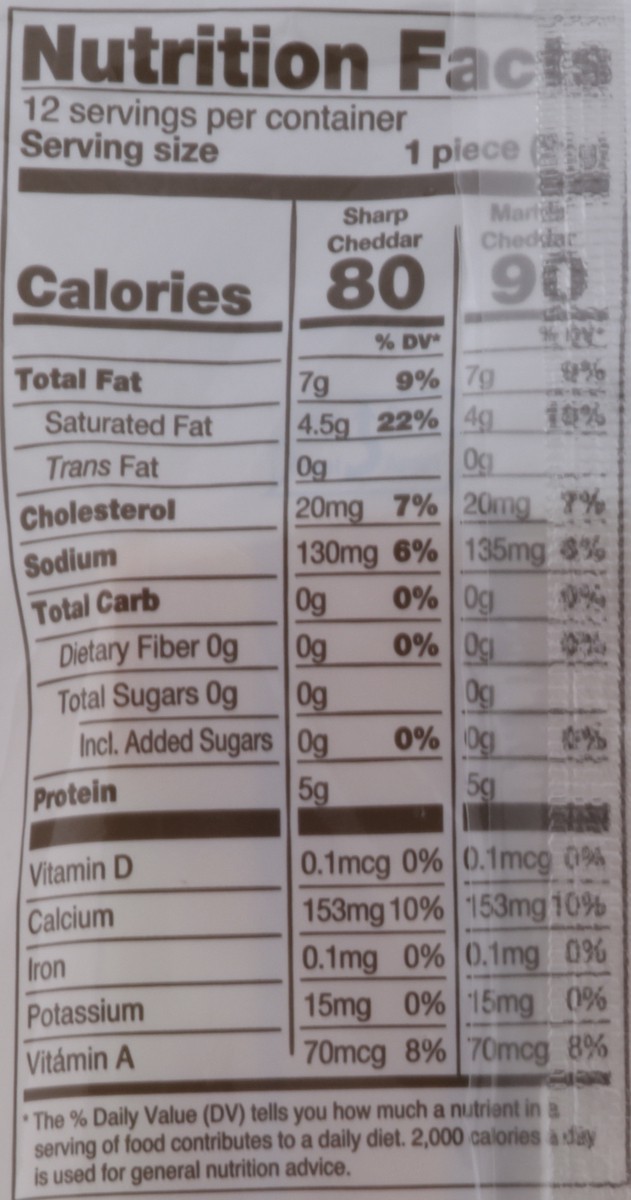 slide 3 of 9, Harris Teeter Sharp Ched Mrbl Cmb Snk Stk, 1 ct