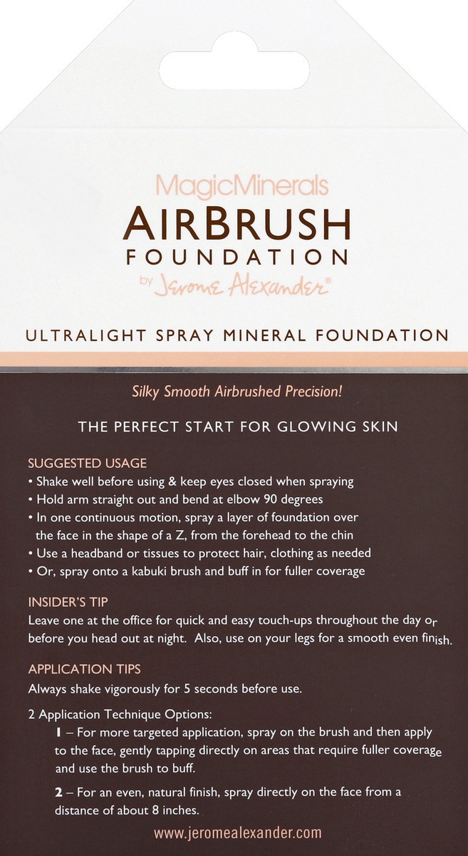 slide 3 of 7, MagicMinerals Air Brush Foundation 1 ea, 1.8 oz