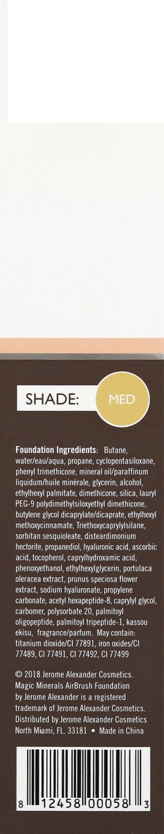 slide 2 of 7, MagicMinerals Air Brush Foundation 1 ea, 1.8 oz