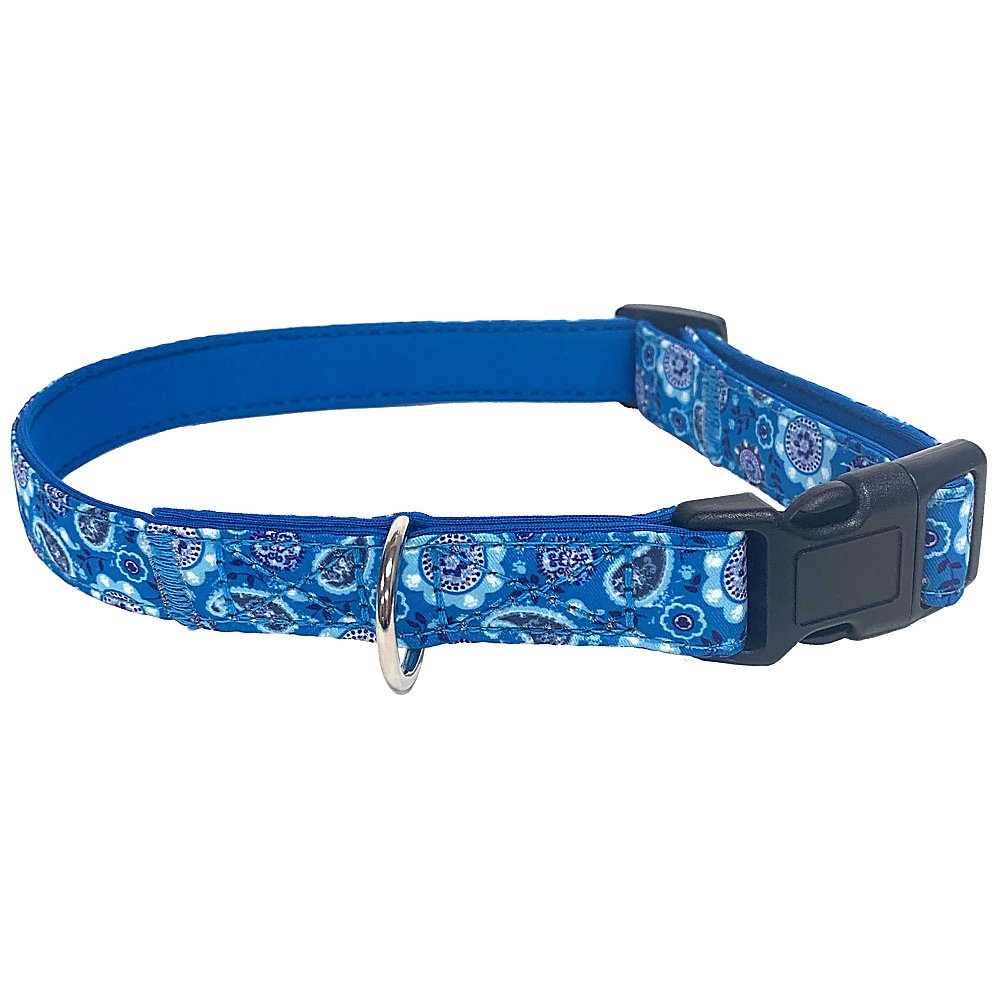 slide 1 of 1, Executive Pup Dog Collar, Small, Blue Bandana, 1 ct