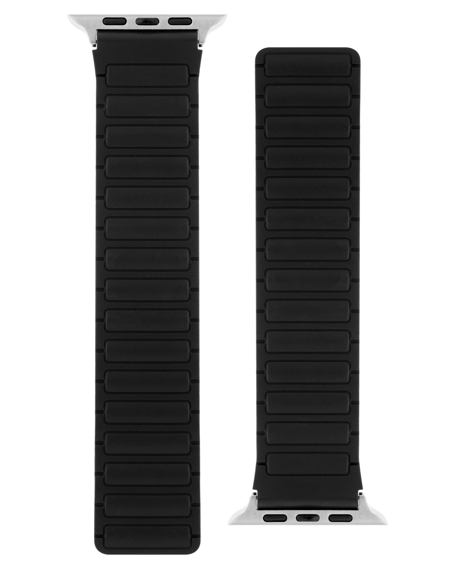 slide 1 of 5, Withit Apple Watch Universal Magnetic Black Silicone, 1 ct