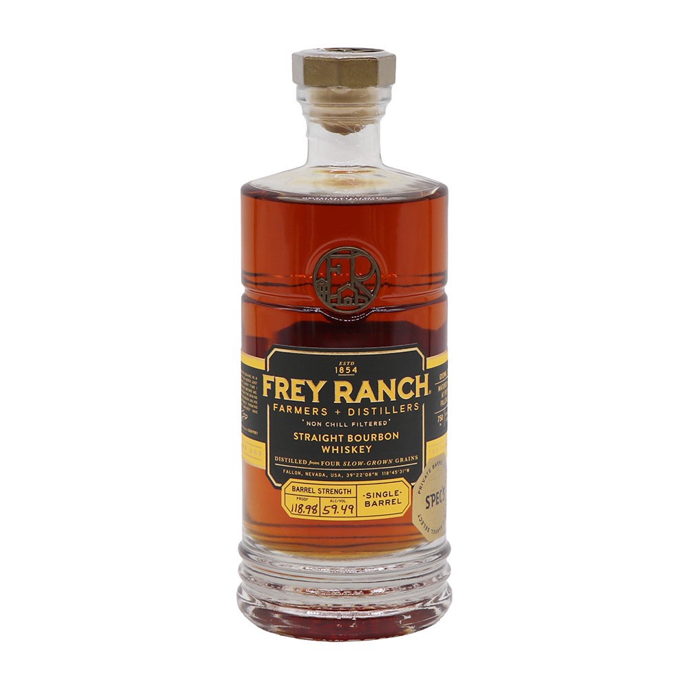 slide 1 of 1, Spec's Single Barrel - Frey Ranch Single Barrel, 750 ml