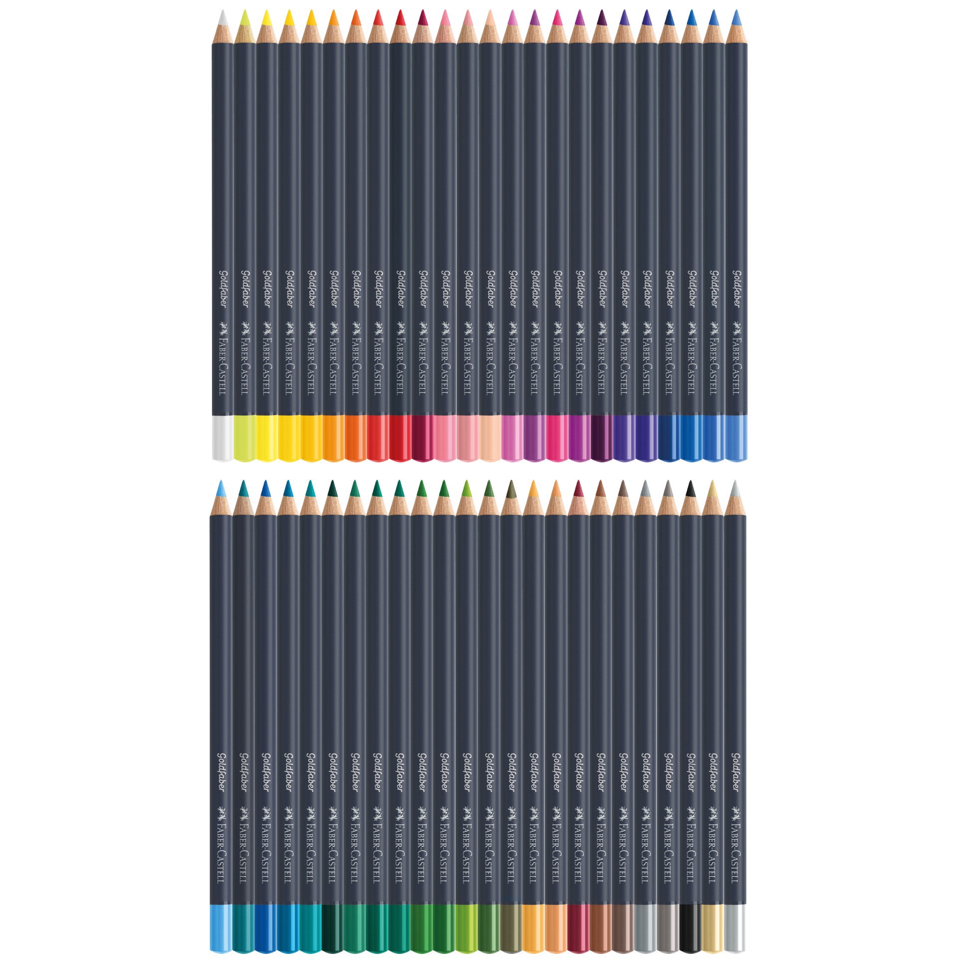 slide 6 of 7, Faber-Castell Goldfaber 48-Piece Color Pencils, 48 ct