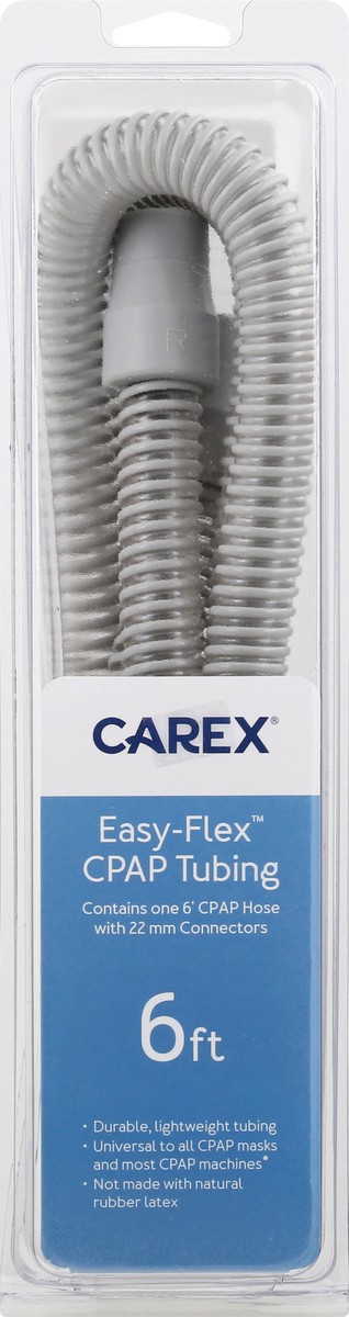 slide 4 of 11, Carex Easy-Flex Cpap Tubing With 22Mm Connectors, 6 Ft, 1 ct