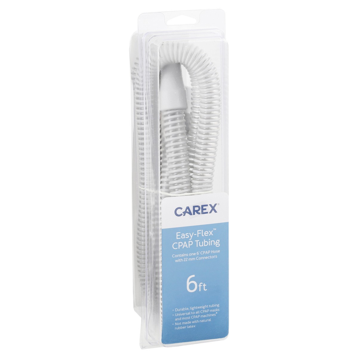 slide 8 of 11, Carex Easy-Flex Cpap Tubing With 22Mm Connectors, 6 Ft, 1 ct