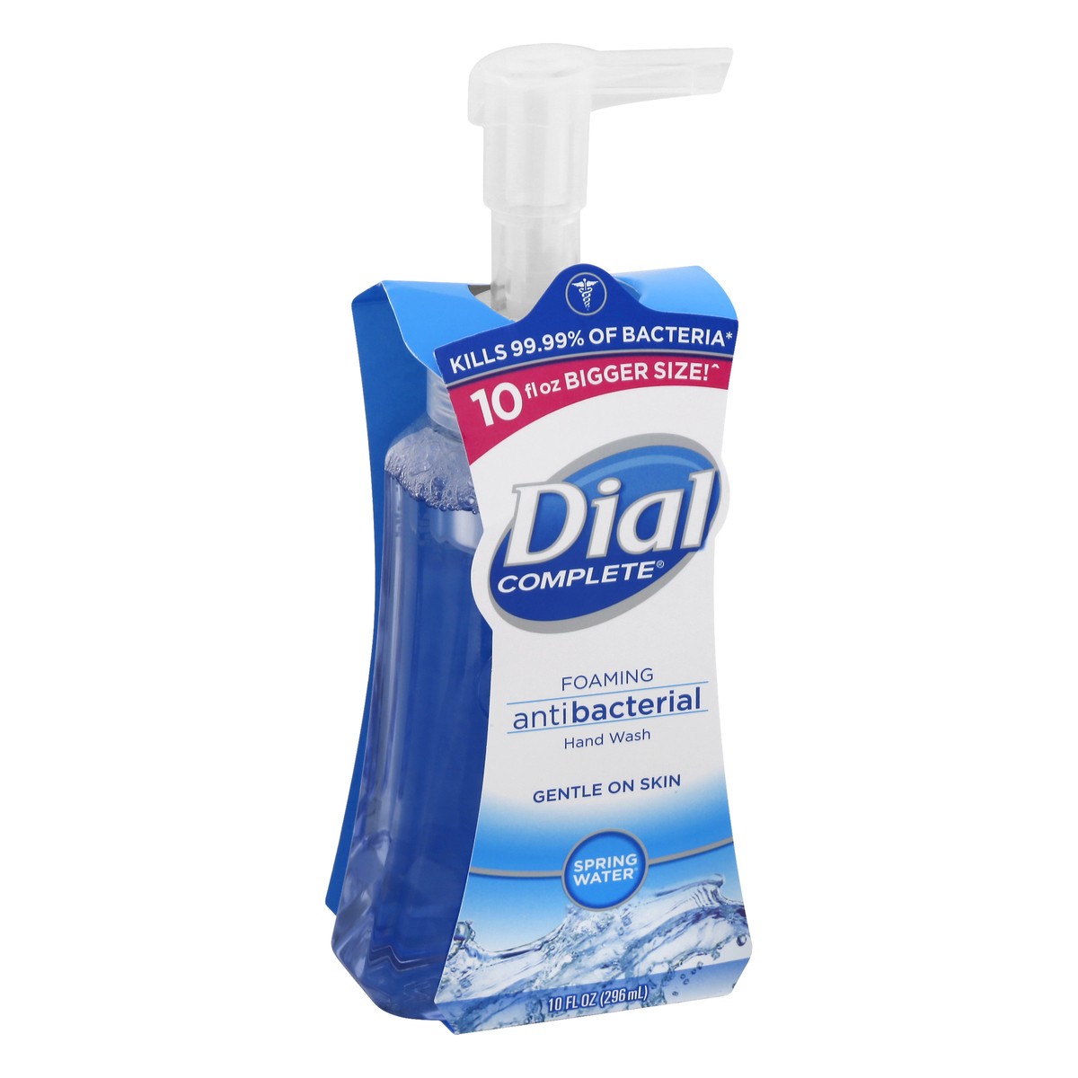 slide 5 of 9, Dial Complete Antibacterial Foaming Hand Wash, Spring Water, 10 fl oz, 10 fl oz