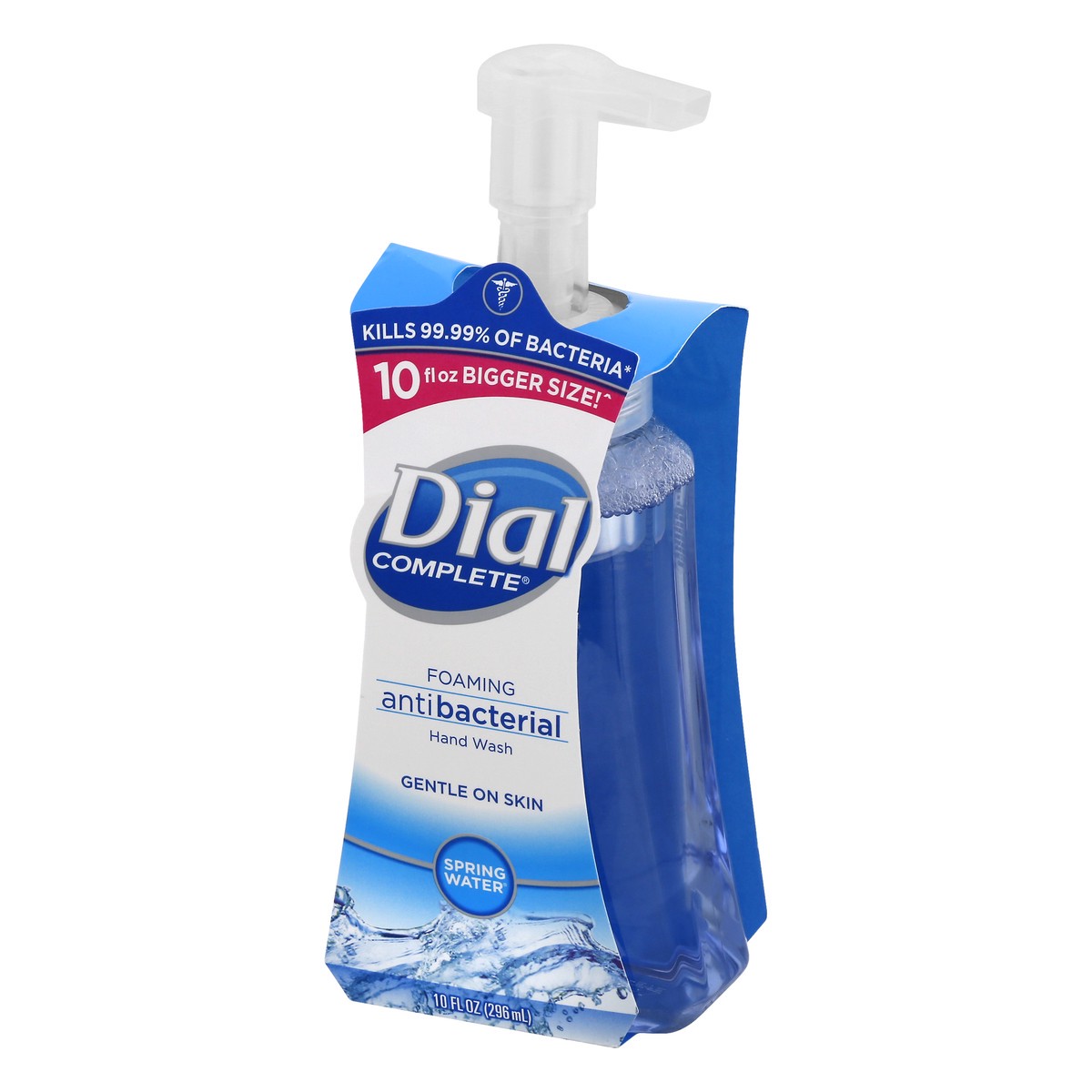 slide 8 of 9, Dial Complete Antibacterial Foaming Hand Wash, Spring Water, 10 fl oz, 10 fl oz