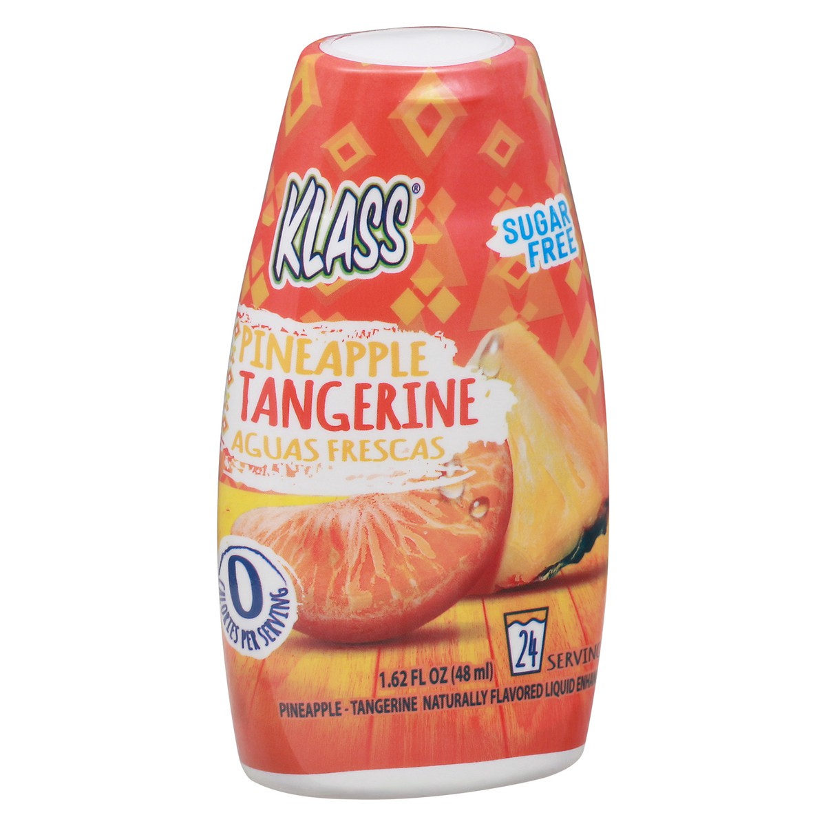 slide 13 of 13, Klass Sugar Free Pineapple Tangerine Aguas Frescas - 1.62 fl oz, 1.62 fl oz