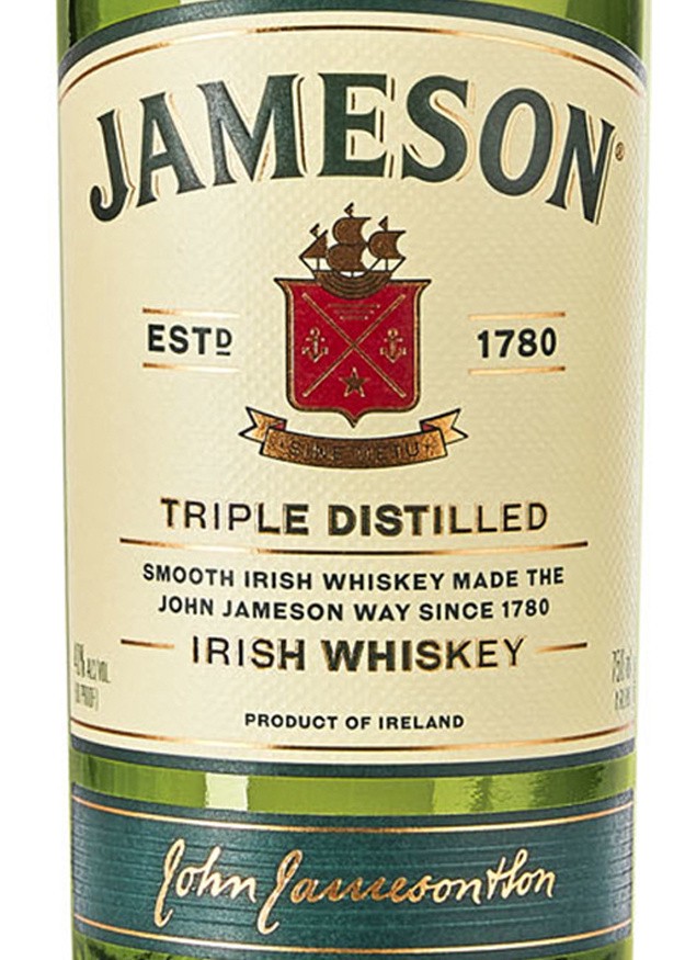 slide 5 of 10, Jameson Original Irish Whiskey with Gift, 750 mL Bottle, 40% ABV, 750 mL