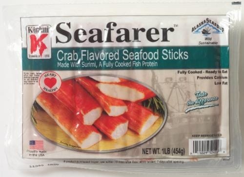 slide 1 of 1, Kanimi Seafarer Imitation Crab Seafood Sticks, 16 oz