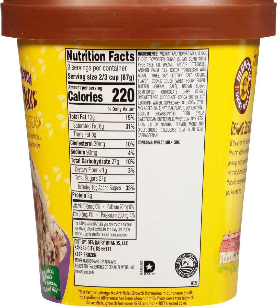 slide 6 of 14, Mayfield Dairy Farms Moose Tracks(R) Cookie Dough Ice Cream 1.5 qt, 1.5 qt