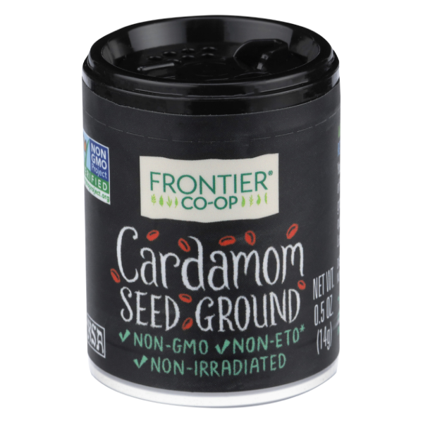 slide 1 of 1, Frontier Coop Frontier Ground Cardamom Seed Mini Bottle, 0.5 oz