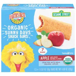 Earth's Best Organic Sunny Days Apple Snack Bars