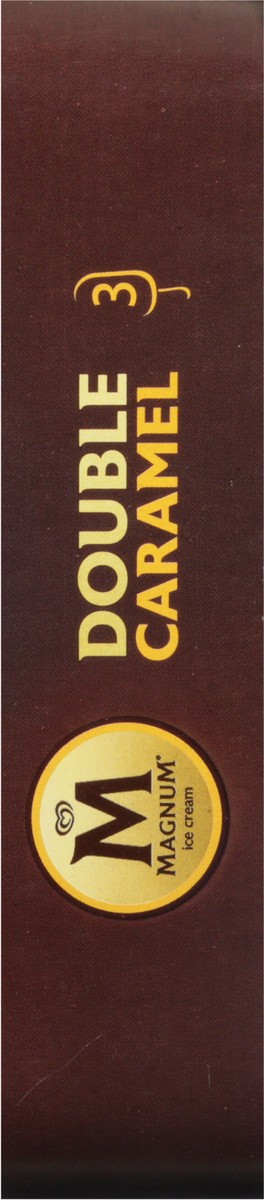 slide 3 of 9, Magnum Ice Cream Bars Double Caramel, 9.13 oz, 3 Count , 3 ct; 9.13 oz