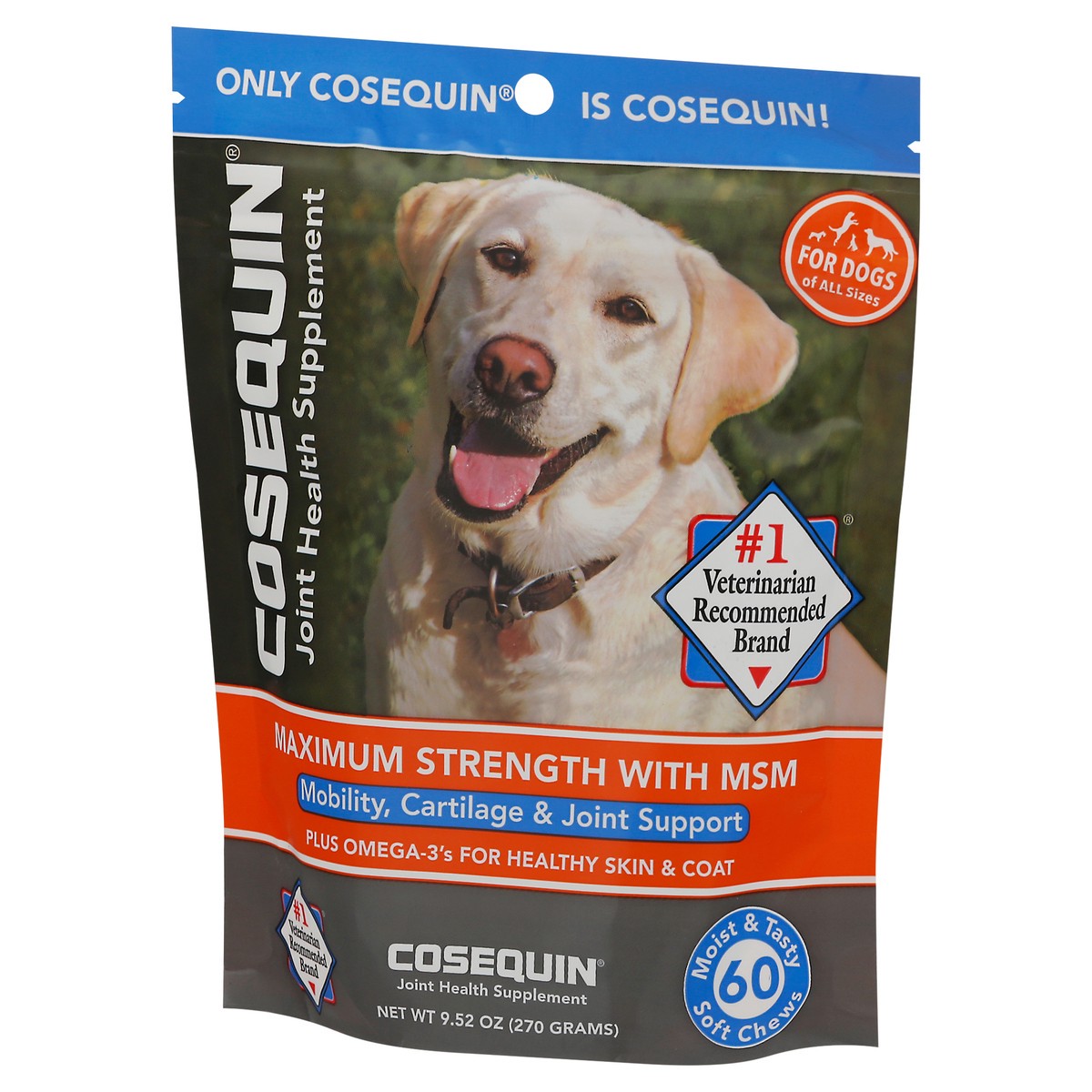 slide 6 of 9, Cosequin Joint Health Supplement for Dogs, 60 ct