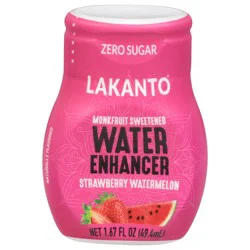 Lakanto Zero Sugar Strawberry Watermelon Water Enhancer 1.67 fl oz