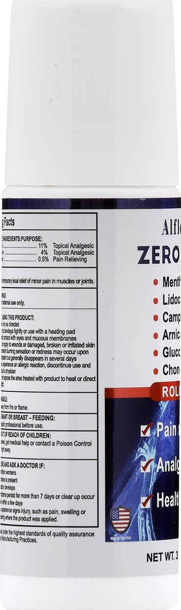 slide 7 of 9, AlfleXil Roll-On Zero Pain 3.18 oz, 3.18 oz