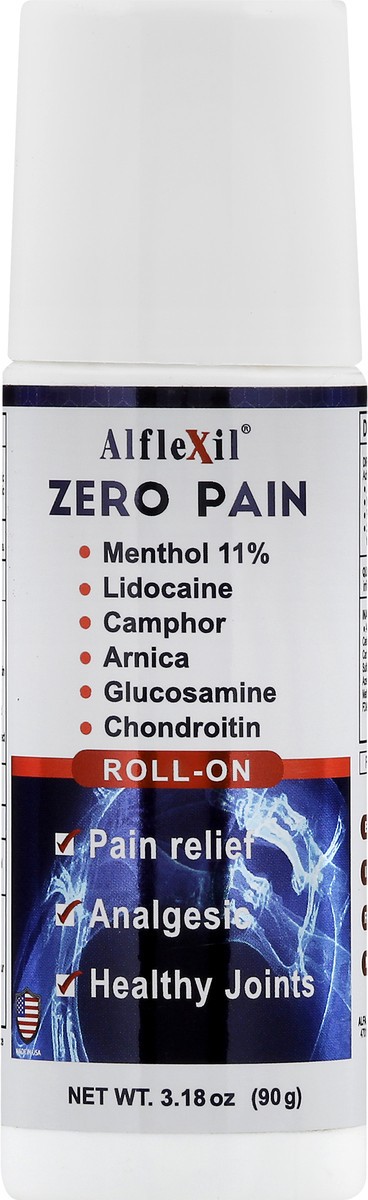 slide 6 of 9, AlfleXil Roll-On Zero Pain 3.18 oz, 3.18 oz