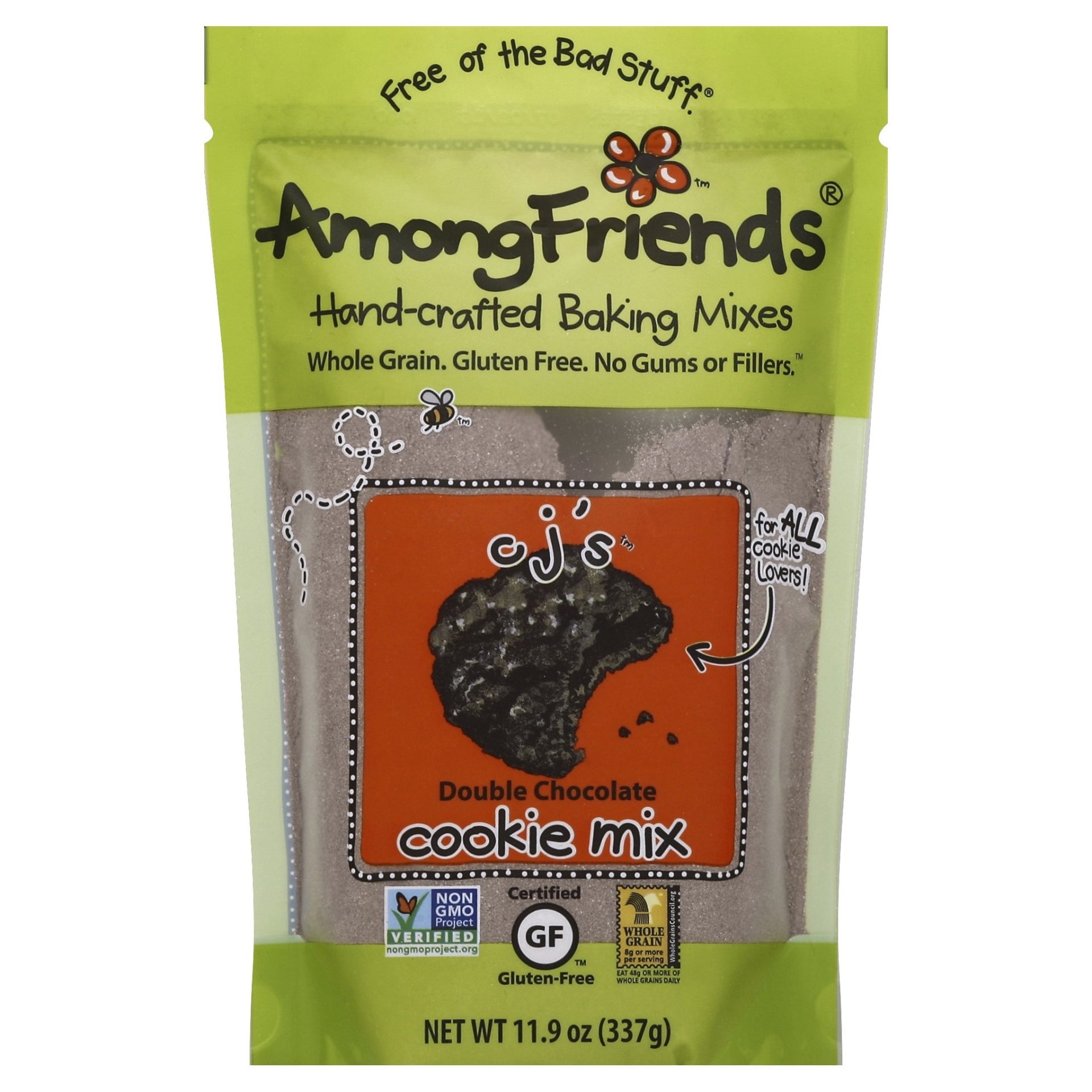 slide 1 of 1, Among Friends Gluten Free Double Chocolate Cookie Mix, 11.9 oz