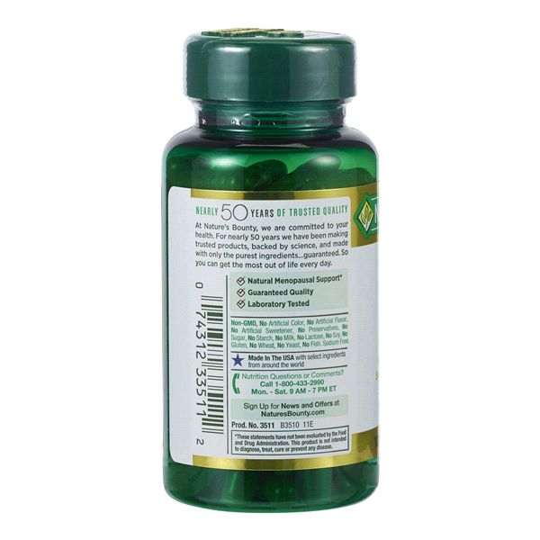 slide 4 of 9, Nature's Bounty Black Cohosh, 540 mg, 100 capsules
