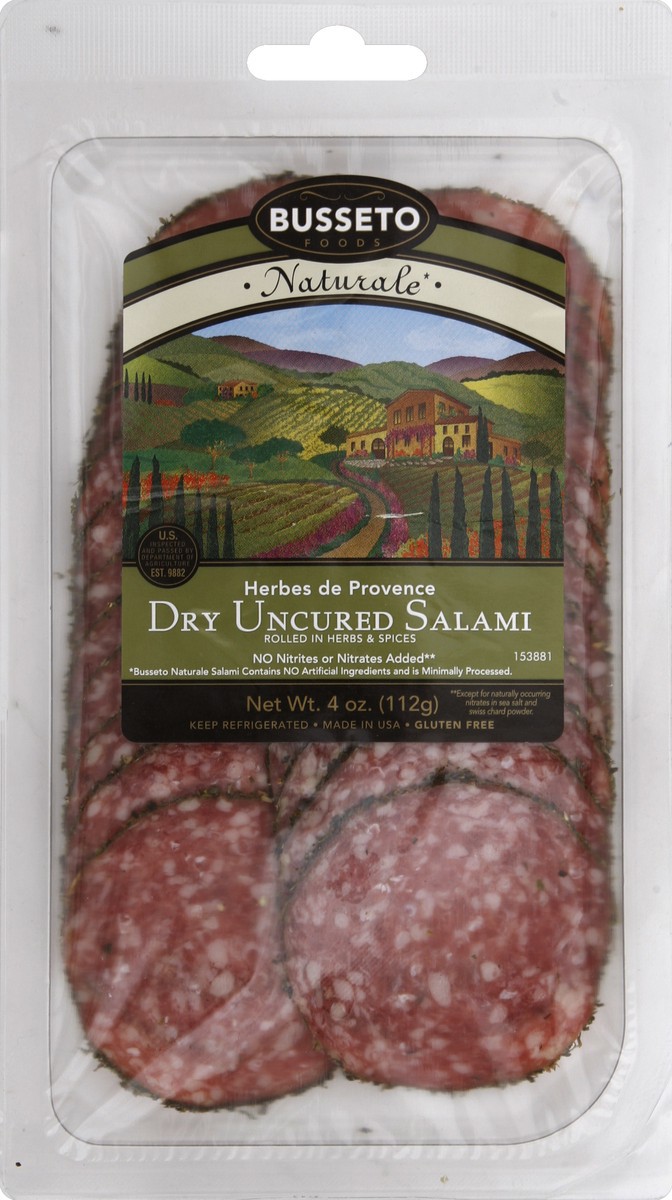 slide 3 of 3, Busseto Foods Salami 4 oz, 4 oz