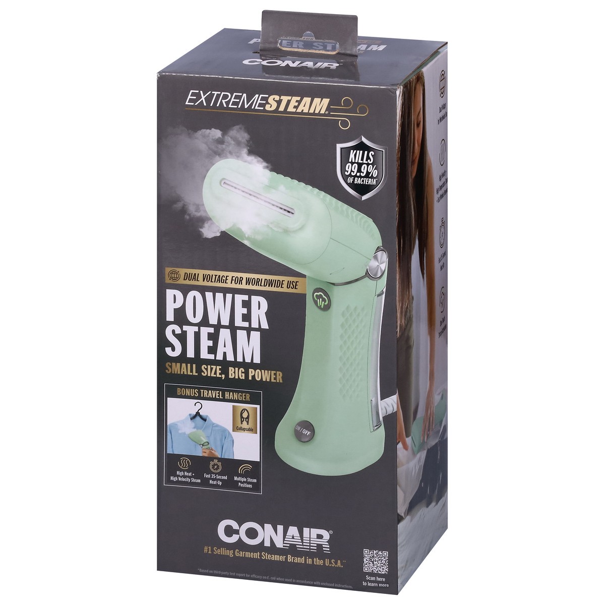 slide 10 of 12, Conair ExtremeSteam Power Steam Small Size 1 ea, 1 ct