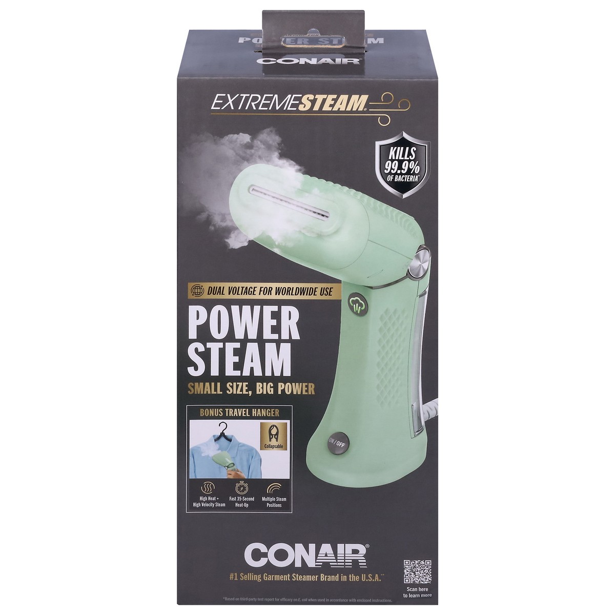 slide 6 of 12, Conair ExtremeSteam Power Steam Small Size 1 ea, 1 ct
