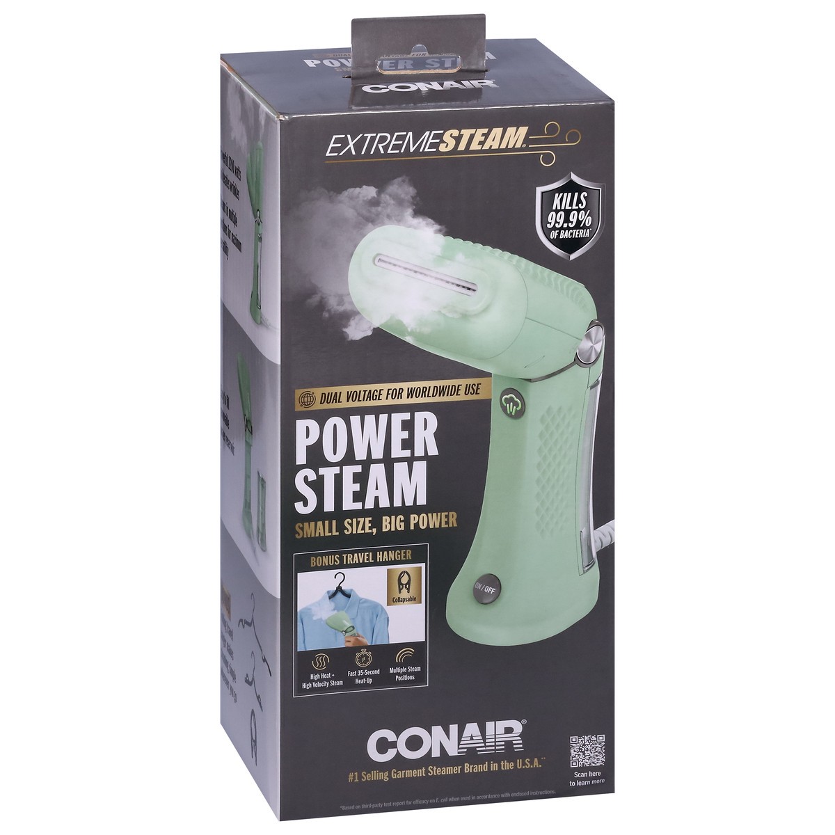 slide 2 of 12, Conair ExtremeSteam Power Steam Small Size 1 ea, 1 ct