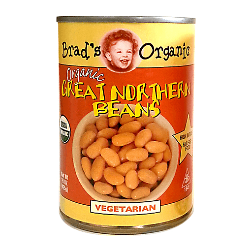 slide 1 of 1, Brad's Organic Northern Beans, 15 oz