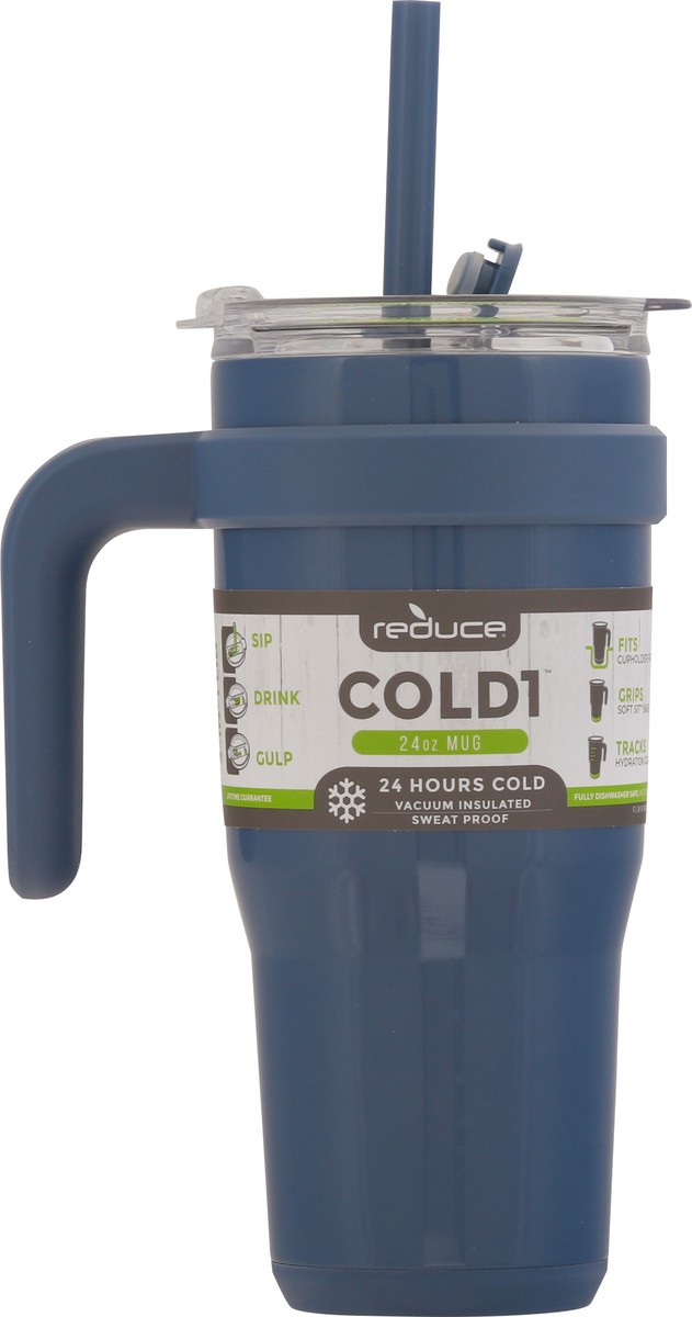 slide 3 of 11, Reduce Cold1 24 Ounce Mineral Blue Mug 1 ea, 1 ct
