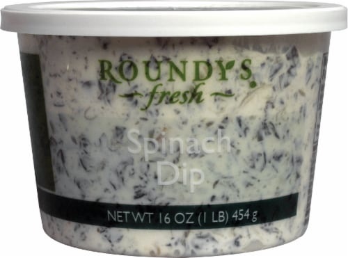 slide 1 of 1, Roundy's Roundys Fresh Spinach Dip, 1 lb