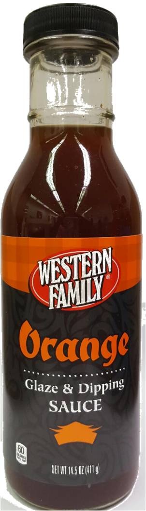 slide 1 of 1, Western Family Orange Sauce, 14.5 oz